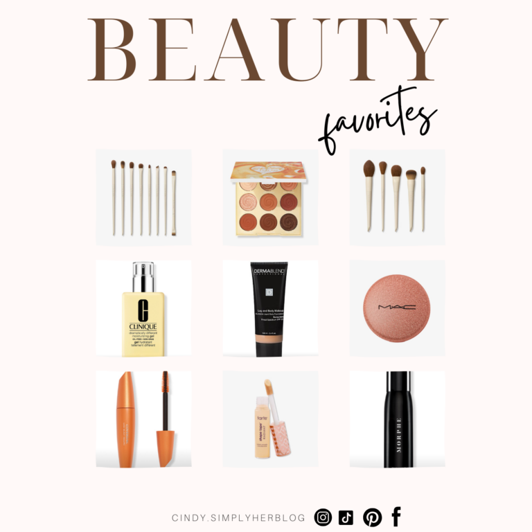 My Top Favorite Beauty Products