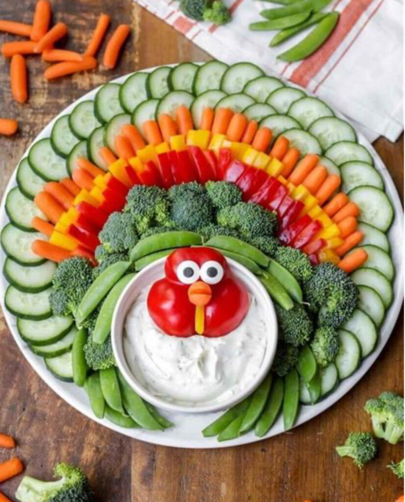 Veggie Turkey Tray