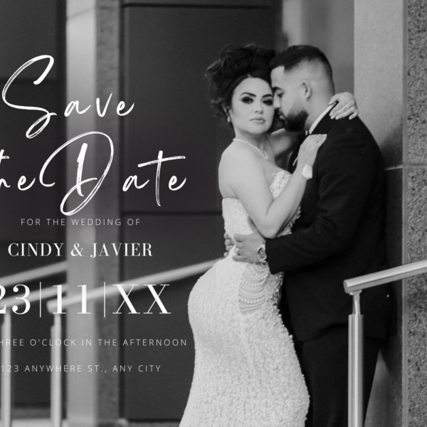 Save The Date Wedding Template